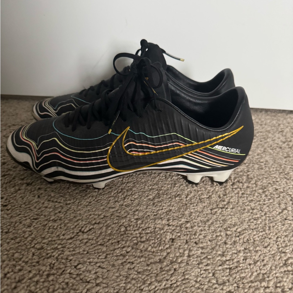 Nike Mercurial Black Soccer Cleats